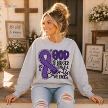 Load image into Gallery viewer, God Is Bigger Awareness DTF Transfer
