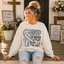 Load image into Gallery viewer, God Is Bigger Awareness DTF Transfer
