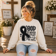 Load image into Gallery viewer, God Is Bigger Awareness DTF Transfer
