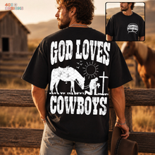 Load image into Gallery viewer, God Loves Cowboys DTF Transfer Set
