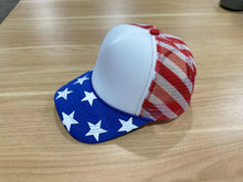 Load image into Gallery viewer, Stars &amp; Stripe Foam Trucker Hat - Choose Your Design
