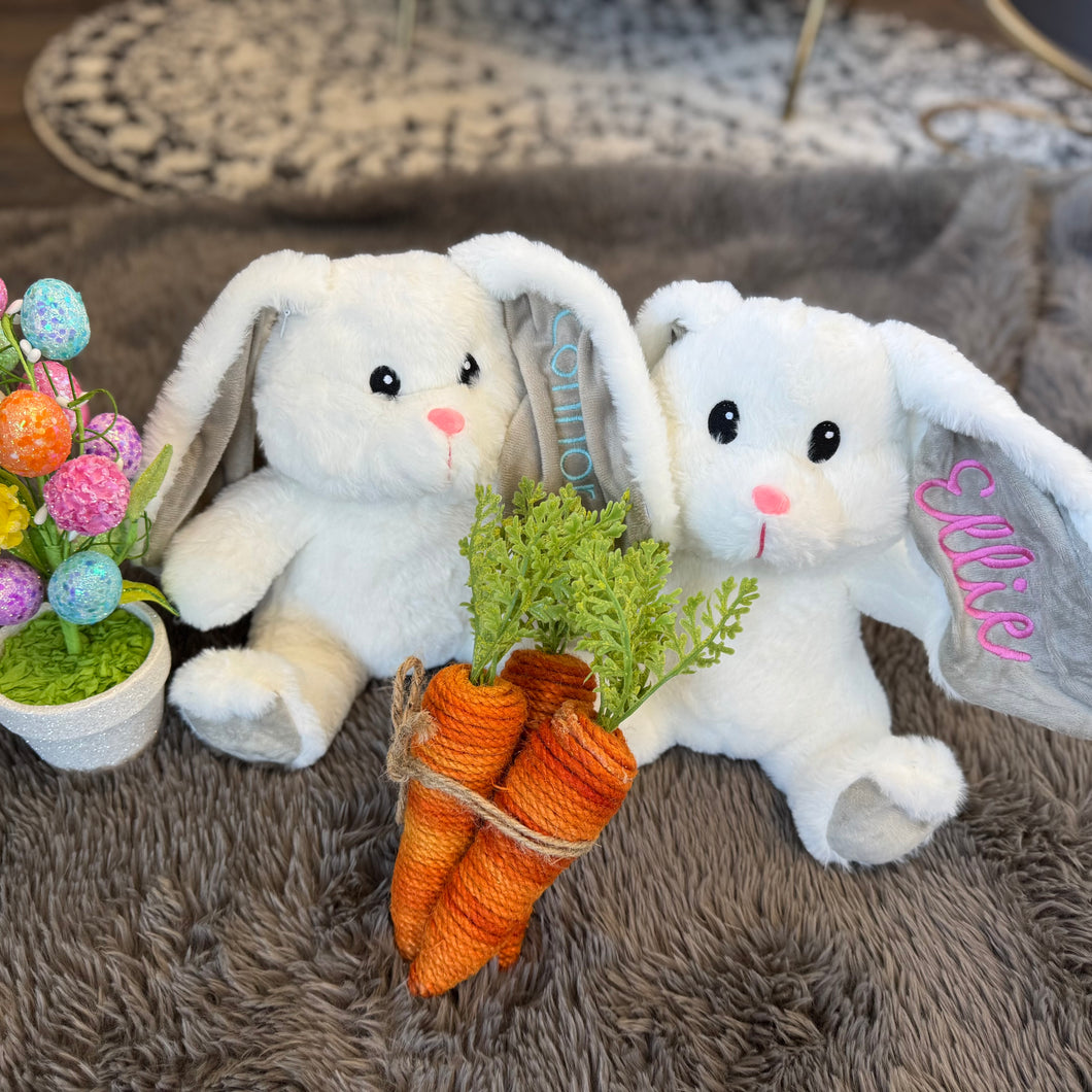 Embroidered Easter Bunnies