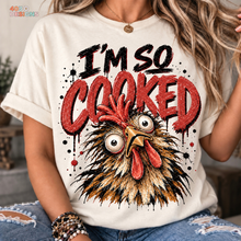 Load image into Gallery viewer, I'm So Cooked DTF Transfer
