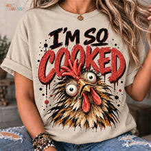 Load image into Gallery viewer, I'm So Cooked DTF Transfer
