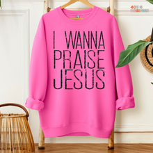 Load image into Gallery viewer, I Wanna Praise Jesus DTF Transfer
