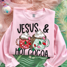Load image into Gallery viewer, Jesus And Hot Cocoa DTF Transfer
