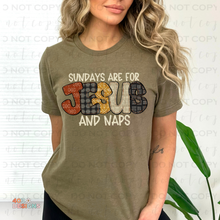 Load image into Gallery viewer, Jesus And Naps DTF Transfer
