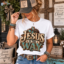 Load image into Gallery viewer, Jesus Is The Way DTF Transfer
