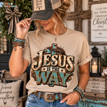 Load image into Gallery viewer, Jesus Is The Way DTF Transfer
