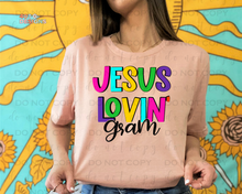 Load image into Gallery viewer, Jesus Lovin&#39; Name/Title Personalized DTF Transfer
