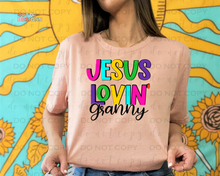 Load image into Gallery viewer, Jesus Lovin&#39; Name/Title Personalized DTF Transfer
