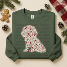 Load image into Gallery viewer, Plaid Floral Dog DTF Transfer
