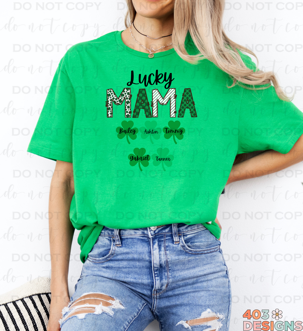 Personalized Lucky St. Patrick's Day DTF Transfer