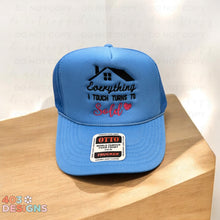 Load image into Gallery viewer, Turns To Sold Embroidered Trucker Hat
