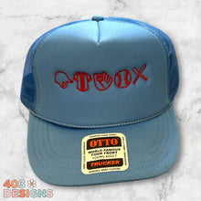 Load image into Gallery viewer, Baseball Images Embroidered Trucker Hat
