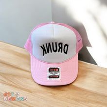 Load image into Gallery viewer, Drunk Embroidered Trucker Hat
