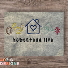 Load image into Gallery viewer, Homestead Life Embroidered Sweatshirt

