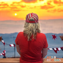 Load image into Gallery viewer, USA Embroidered  Stars &amp; Stripes Trucker Hat
