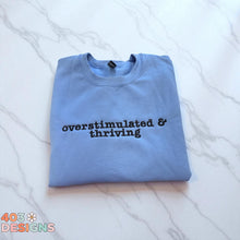 Load image into Gallery viewer, Simple sayings- embroidered sweatshirts
