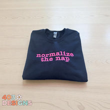 Load image into Gallery viewer, Simple sayings- embroidered sweatshirts
