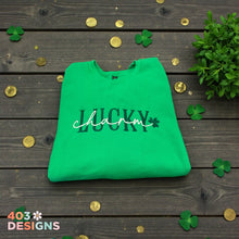 Load image into Gallery viewer, Lucky Charm- Embroidered Sweatshirt
