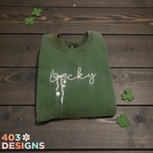 Load image into Gallery viewer, Lucky Bow- Embroidered Sweatshirt
