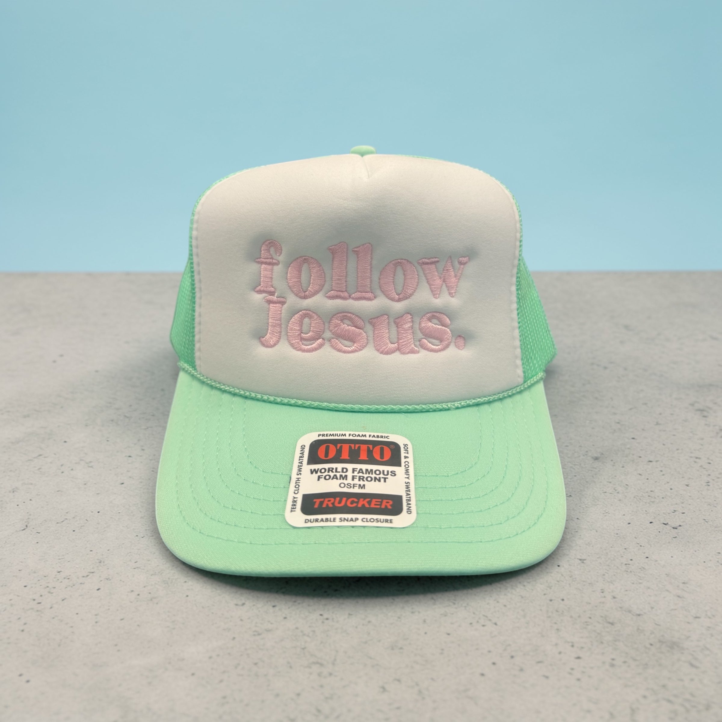 Follow Jesus Embroidered Hat – 403Designs