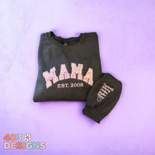Load image into Gallery viewer, Title applique embroidered sweatshirt
