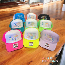 Load image into Gallery viewer, Custom- multi colored embroidered hat
