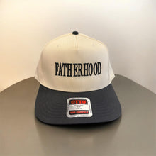 Load image into Gallery viewer, Fatherhood Puff Embroidered Hat
