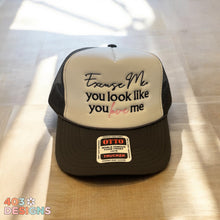 Load image into Gallery viewer, Excuse Me Embroidered Trucker Hat
