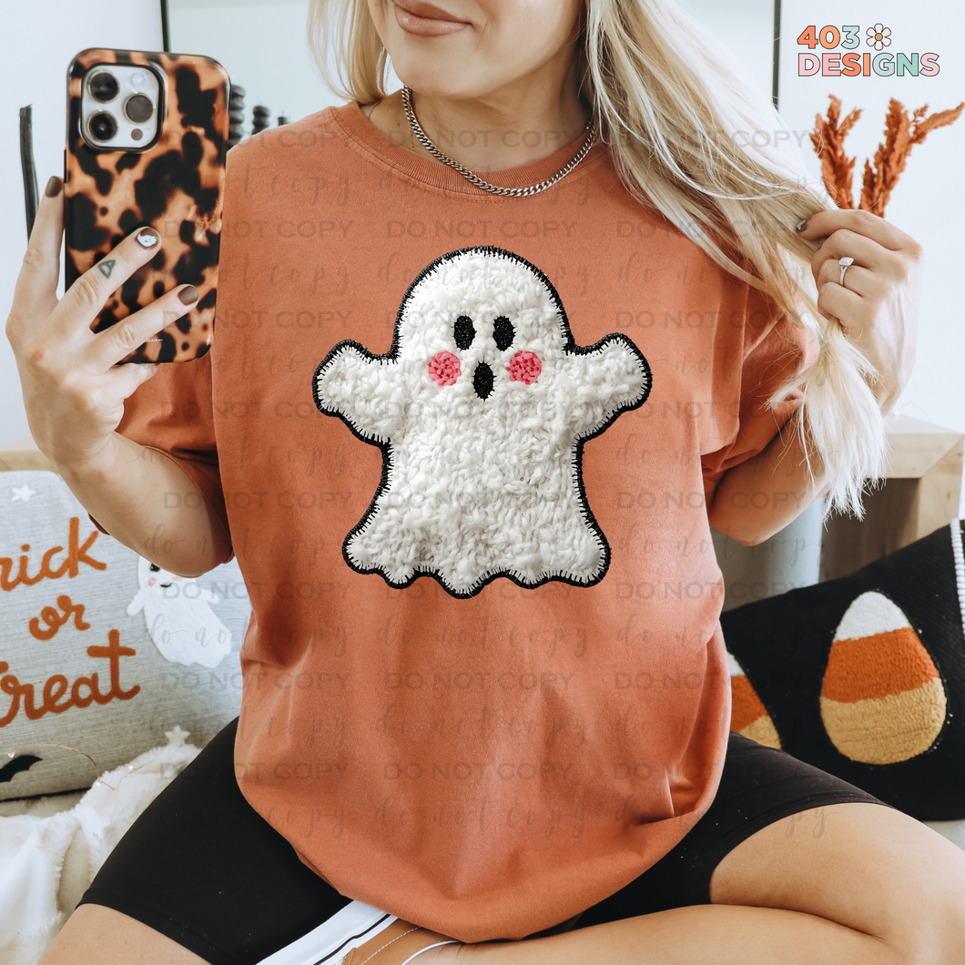 Ghost Yarn DTF Transfer