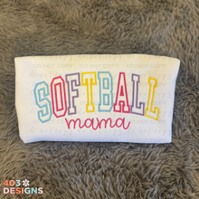 Load image into Gallery viewer, Softball Mama- Embroidered Sweatshirt
