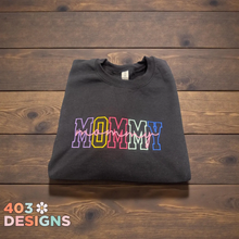 Load image into Gallery viewer, Mama, Mommy, Mimi, Nana, or Gigi- Embroidered Sweatshirt
