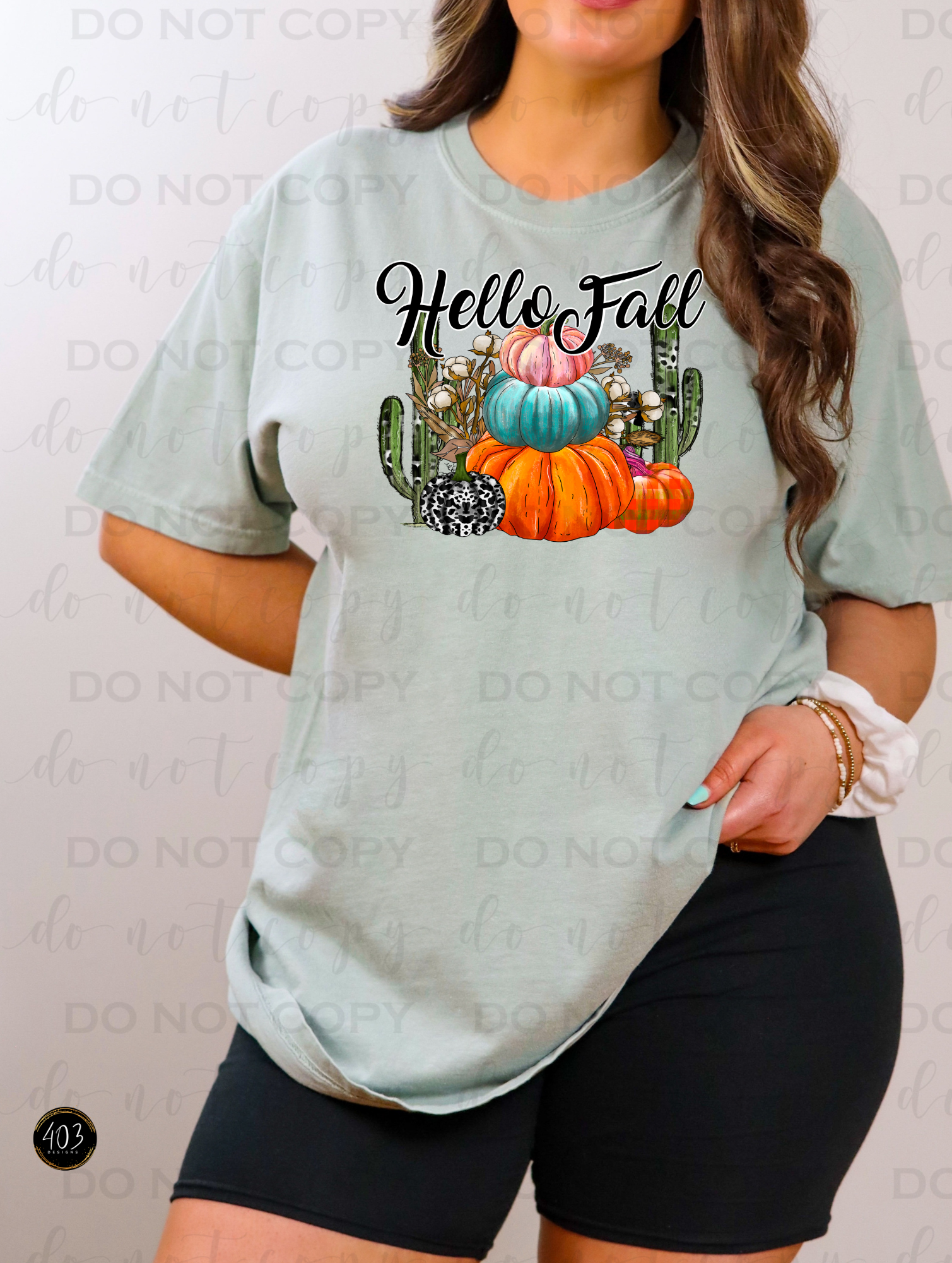 Western Hello Fall DTF Transfer – 403Designs