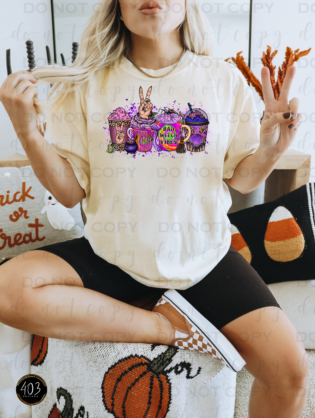 Bad Witch Vibes DTF Transfer