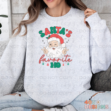 Load image into Gallery viewer, Santa&#39;s Favorite Ho Crewneck Sweatshirt
