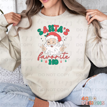 Load image into Gallery viewer, Santa&#39;s Favorite Ho Crewneck Sweatshirt
