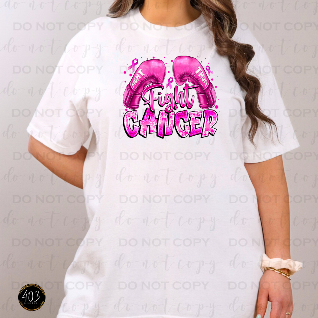 Fight Cancer DTF Transfer