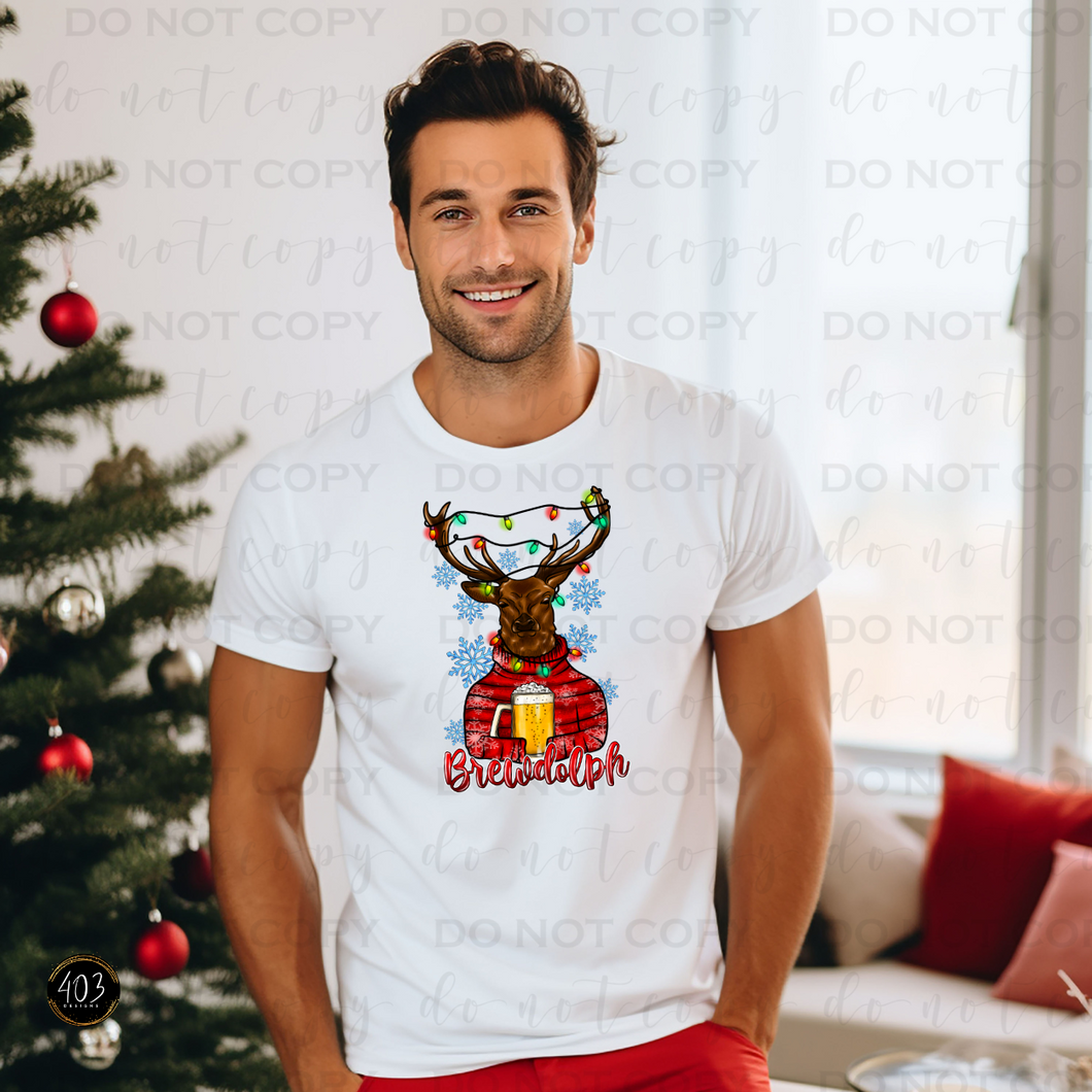 Brewdolph DTF Transfer