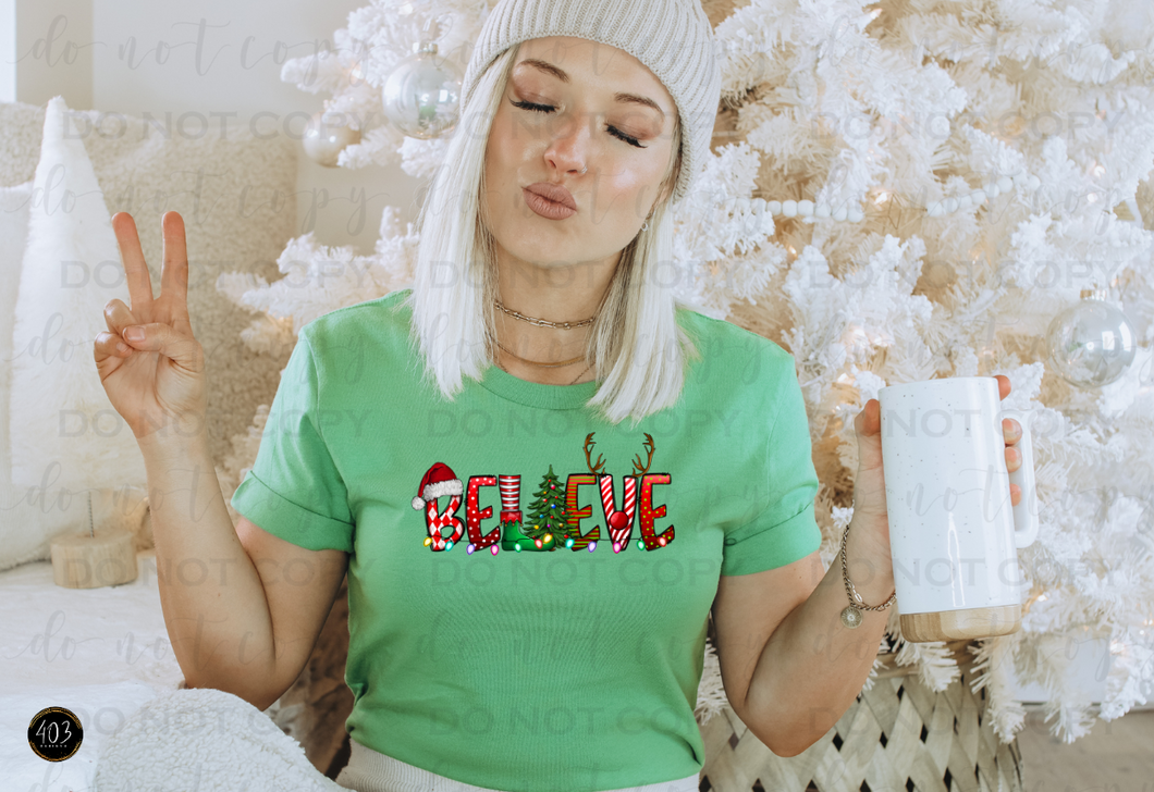 Believe DTF Transfer