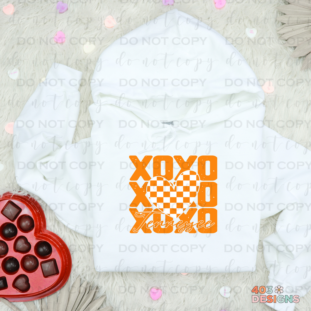 Tennessee XOXO Sweatshirt or Hoodie