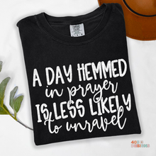 Load image into Gallery viewer, A Day Hemmed In Prayer DTF Transfer
