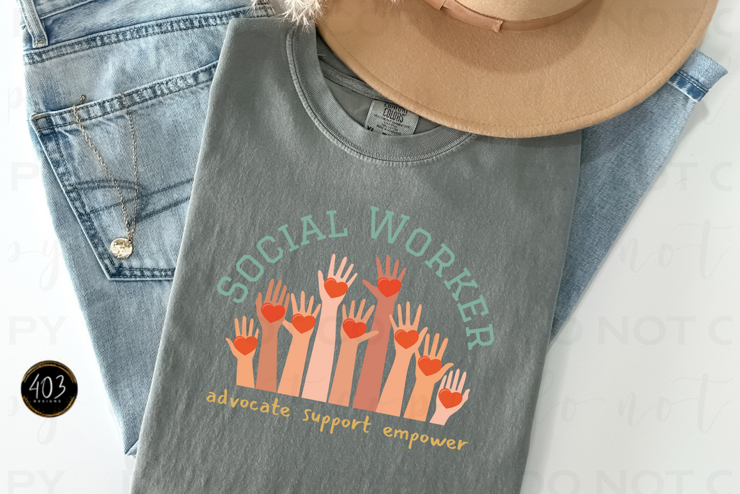 Advocate Support Empower DTF Transfer