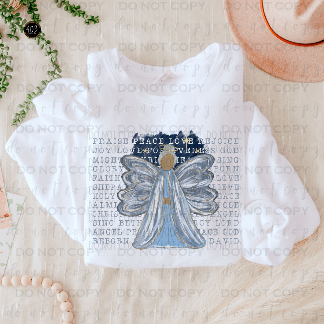 Angel Subway DTF Transfer