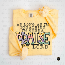 Load image into Gallery viewer, As Long As I&#39;m Breathing DTF Transfer
