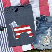 Load image into Gallery viewer, Patriotic Animal Breeds DTF Transfer
