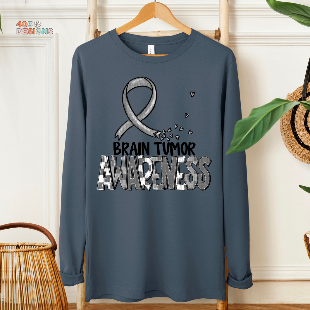 Awareness Brain Tumor DTF Transfer