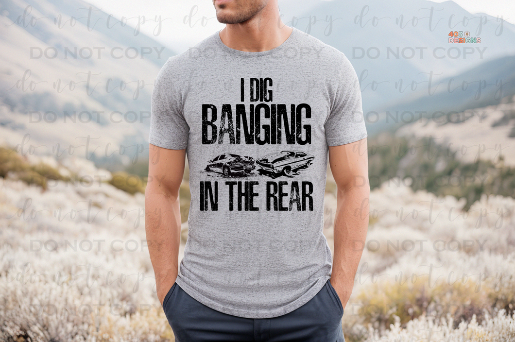 Banging In The Rear DTF Transfer