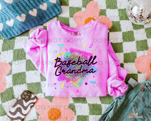 Load image into Gallery viewer, Baseball Name/Title DTF Transfer
